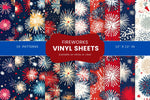 Fireworks 12x12 sheets - 10 Design Options