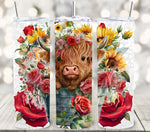 Highland Cow vinyl wraps- 6 Designs