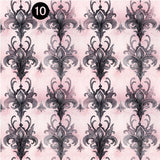 Gothic Valentine Pink Collection 12x12 Vinyl Sheets- 10 Designs Available