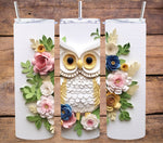 3D Owl Vinyl owl wraps- 8 Designs