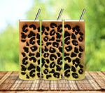 Leopard Puff Adhesive Vinyl Wraps -12 Design options