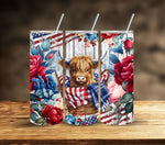 Patriotic Vinyl Tumbler Wraps- 22 Designs