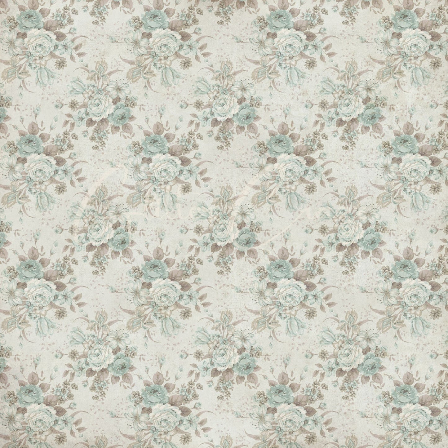 Victorian Floral collection- 12x12 vinyl sheets- 12 designs available
