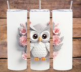 3D Owl Vinyl owl wraps- 8 Designs