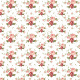 Vintage Pink Floral Collection- 12x12 vinyl sheets- 12 Designs
