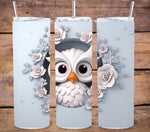 3D Owl Vinyl owl wraps- 8 Designs