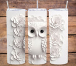 3D Owl Vinyl owl wraps- 8 Designs