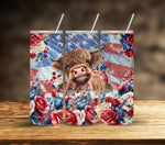 Patriotic Vinyl Tumbler Wraps- 22 Designs