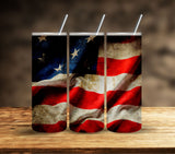 Patriotic Vinyl Tumbler Wraps- 22 Designs