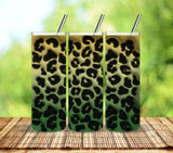 Leopard Puff Adhesive Vinyl Wraps -12 Design options