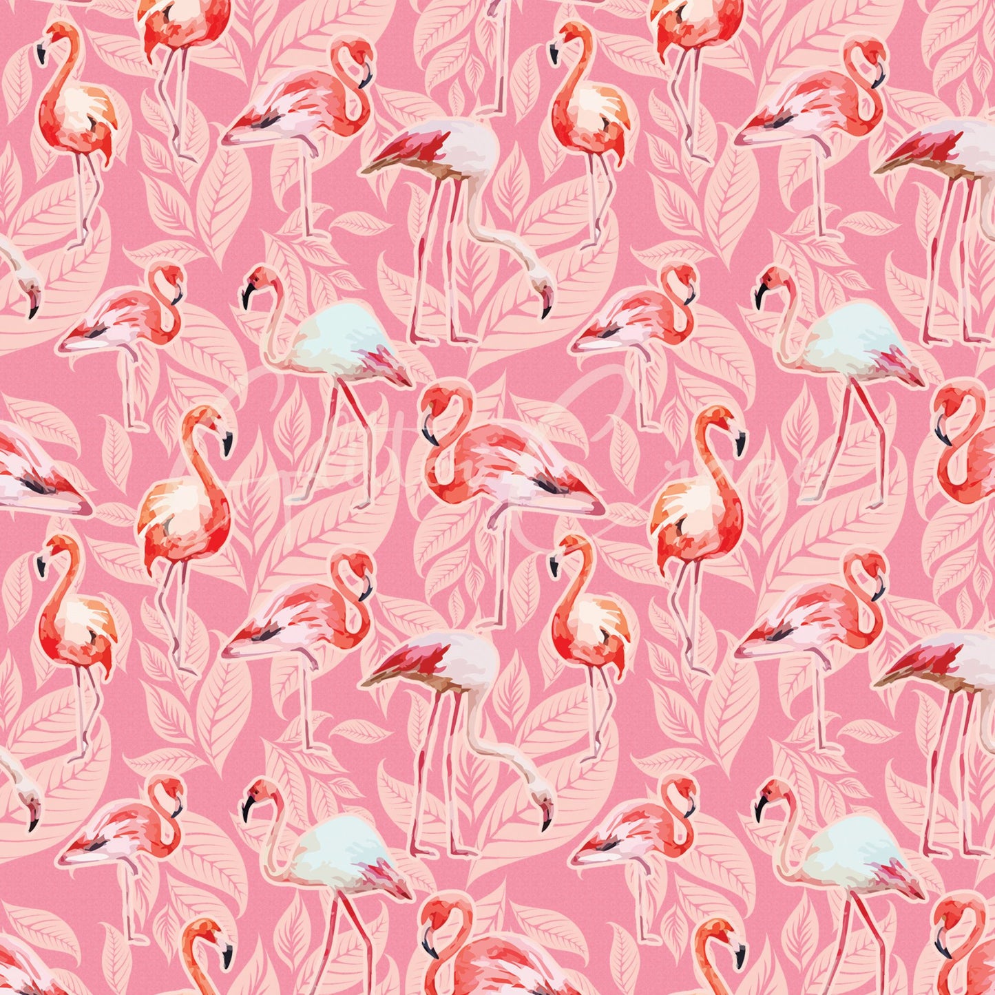 Fancy Flamingos 12x12 Vinyl Sheets- 14 Design Options