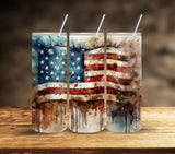 Patriotic Vinyl Tumbler Wraps- 22 Designs