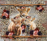 Highland Cow vinyl wraps- 6 Designs