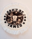 Can't be tamed hat dtf transfers- 2 sizes