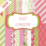 Sweet Summertime 12x12 adhesive vinyl sheets- 21 designs