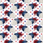 4th of July 12x12 vinyl sheets- 30 patterns