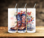 Patriotic Vinyl Tumbler Wraps- 22 Designs