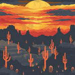 Desert Sunset - 12 Design options - 3 size options