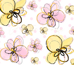 Hand Drawn Floral Wraps - 5 Design Options