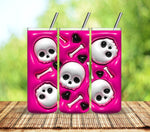 Puffy skull wraps- 2 colors