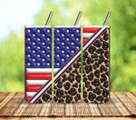 Patriotic Puff Adhesive Vinyl Wrap - 8 Design options