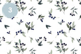 Winter Floral Collection 12x12 Vinyl Sheets- 10 Designs Available