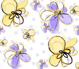 Hand Drawn Floral Wraps - 5 Design Options