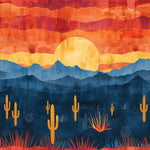 Desert Sunset - 12 Design options - 3 size options