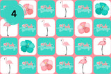 Flamingo Collection 12x12 Vinyl Sheets- 10 Designs Available