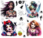 Dark Princess UV DTF Decal Sheet- 2 Designs options