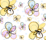 Hand Drawn Floral Wraps - 5 Design Options