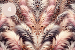 Feather Leopard Collection 12x12 Vinyl Sheets- 10 Designs Available