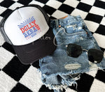 Dolly DTF hat transfers- 4 designs 2 sizes-