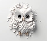 3D Owl Vinyl owl wraps- 8 Designs