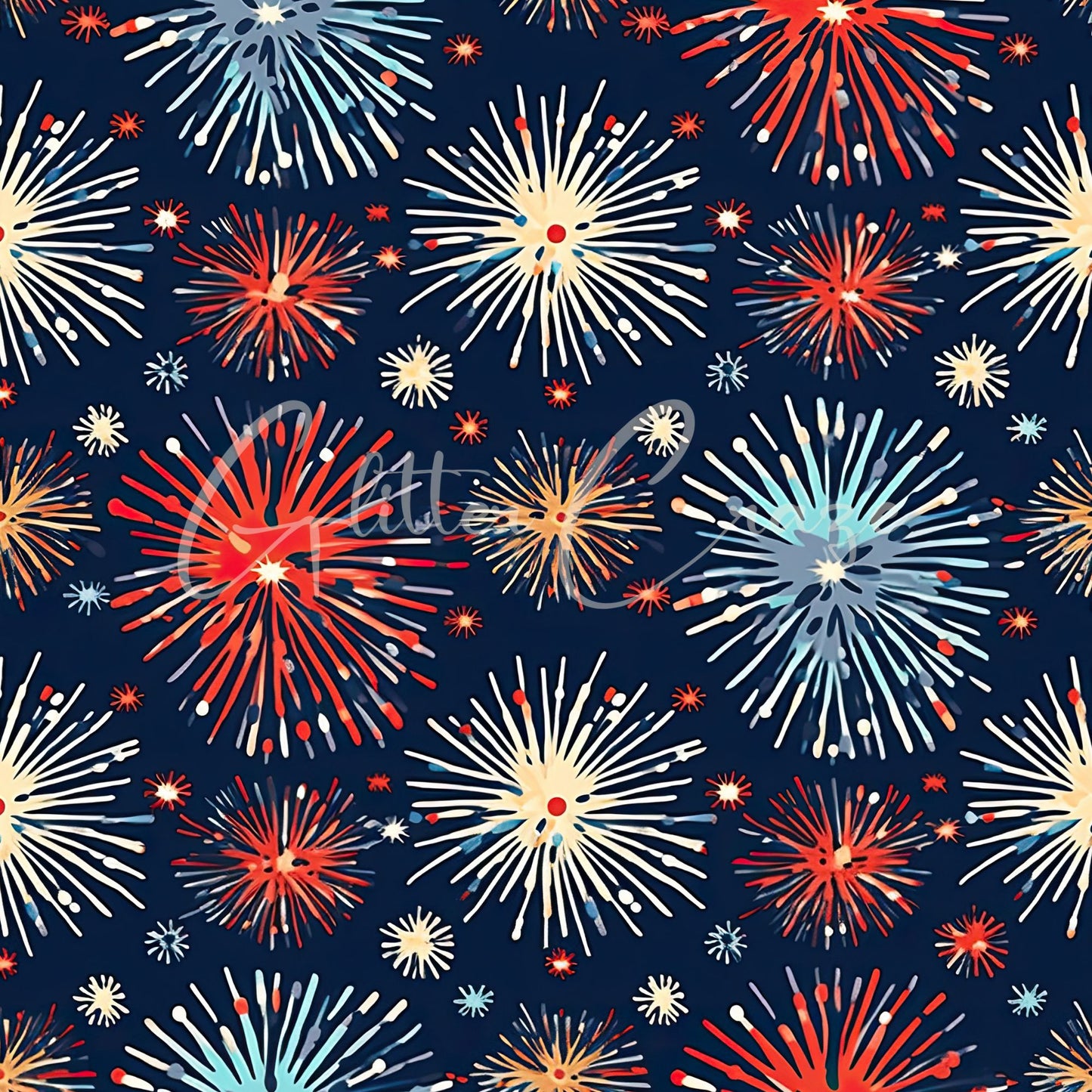 Fireworks 12x12 sheets - 10 Design Options