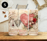 Romantic Valentine Adhesive Vinyl Wraps - 10 Design Options