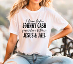 Johnny Cash DTF Transfers- 3 Designs