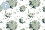 Winter Floral Collection 12x12 Vinyl Sheets- 10 Designs Available