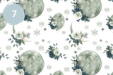 Winter Floral Collection 12x12 Vinyl Sheets- 10 Designs Available