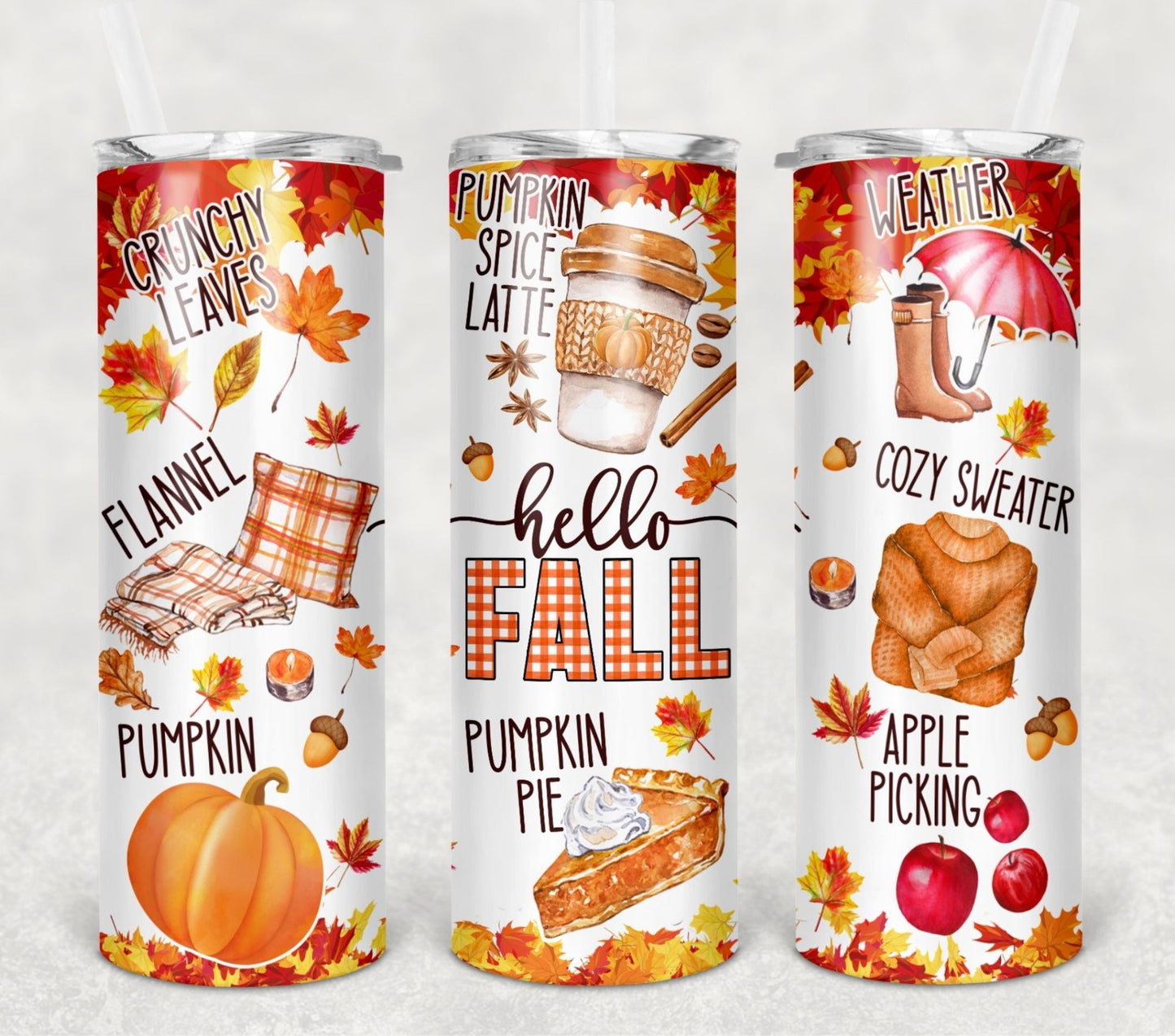 Hello Fall Wraps- 10 Designs