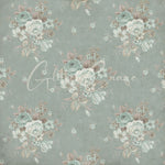 Victorian Floral collection- 12x12 vinyl sheets- 12 designs available