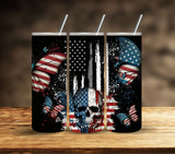 Patriotic Vinyl Tumbler Wraps- 22 Designs