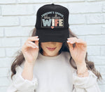 Someone's spoiled blue collar wife dtf hat transfers- 2 styles- 2 sizes