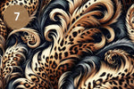 Feather Leopard Vol. 2 Vinyl collection- 12x12 vinyl sheets-20 designs available