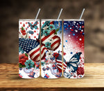 Patriotic Vinyl Tumbler Wraps- 22 Designs