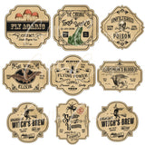 Potion Label Decals- 12x12 sheet 8 Sheet Designs