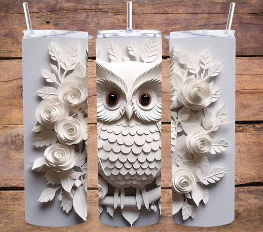 3D Owl Vinyl owl wraps- 8 Designs