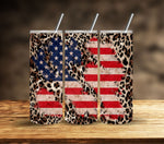 Patriotic Vinyl Tumbler Wraps- 22 Designs