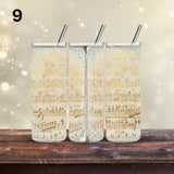 Victorian Christmas vinyl tumbler wraps- 9 Designs