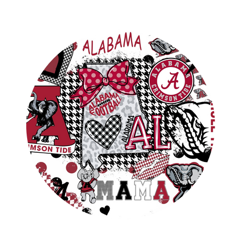 Bama Tumbler Butt UV DTF Decals 5 Sizes